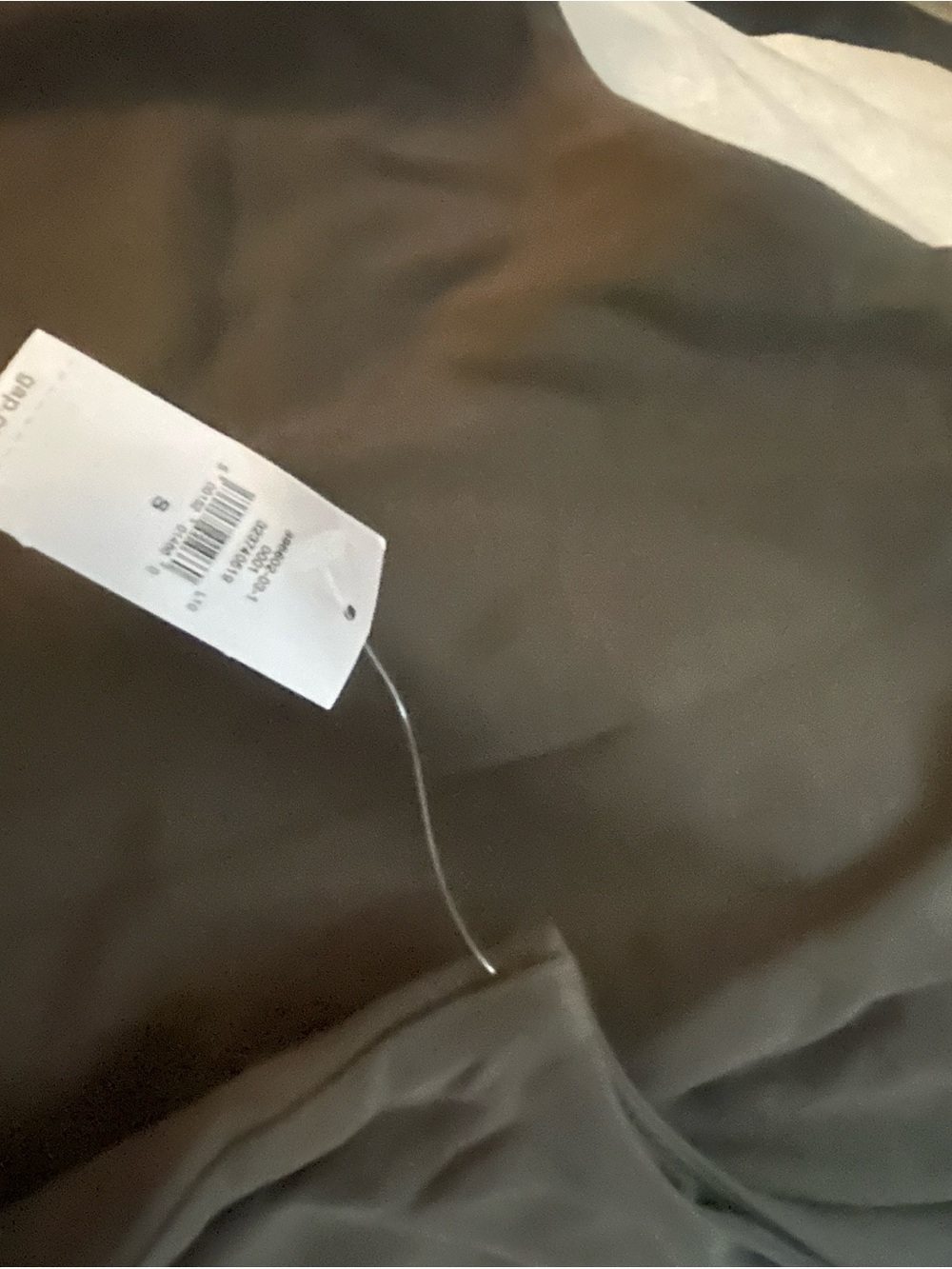 NWT- Gap Women's Olive Green Maxi Skirt and Top! Sleek Solid Silhouette - Picture 6 of 11